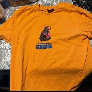 Men’s Marvel Orange Doctor Strange Shirts XL